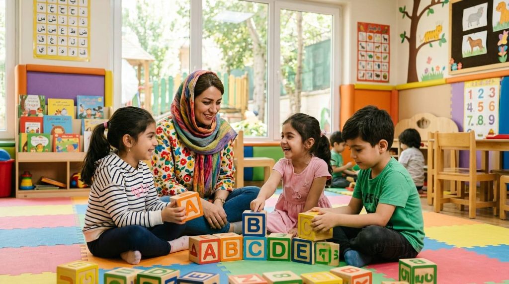 آموزشگاه زبان کودکان در شهریار